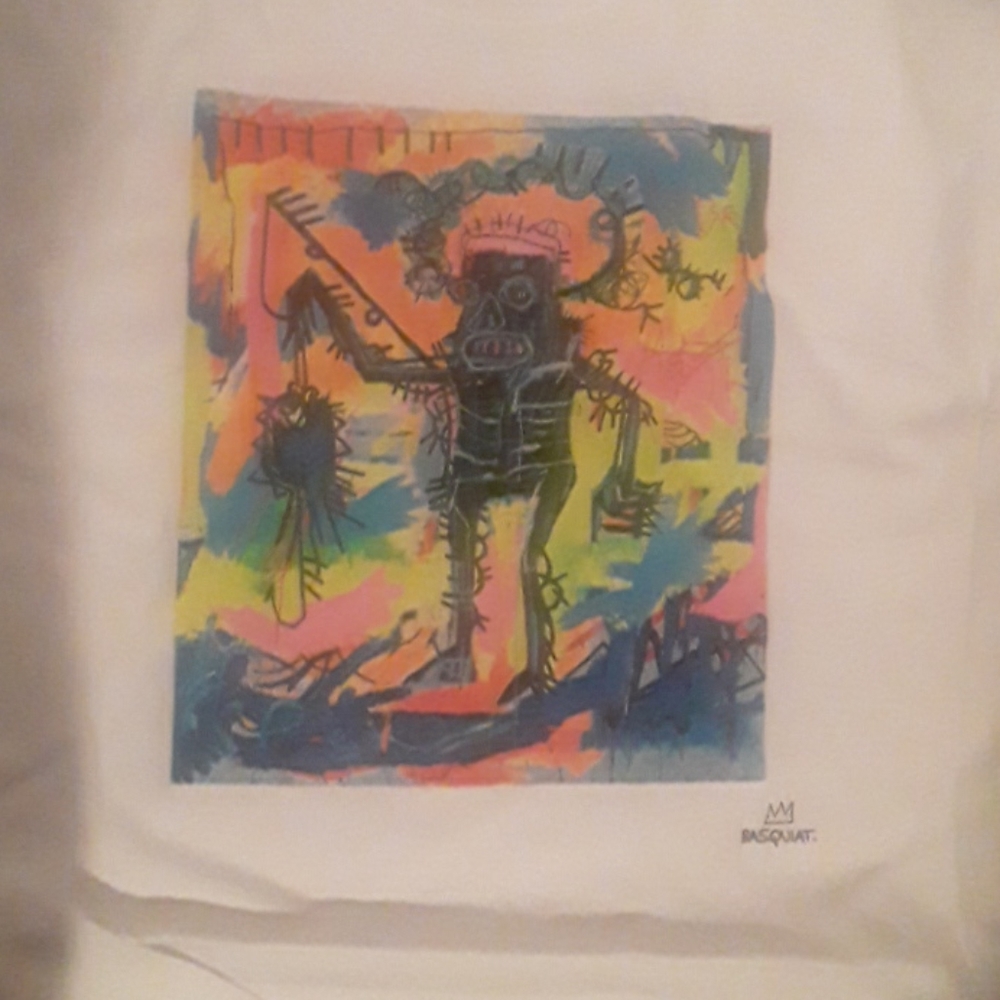 Basquiat fishing shirt